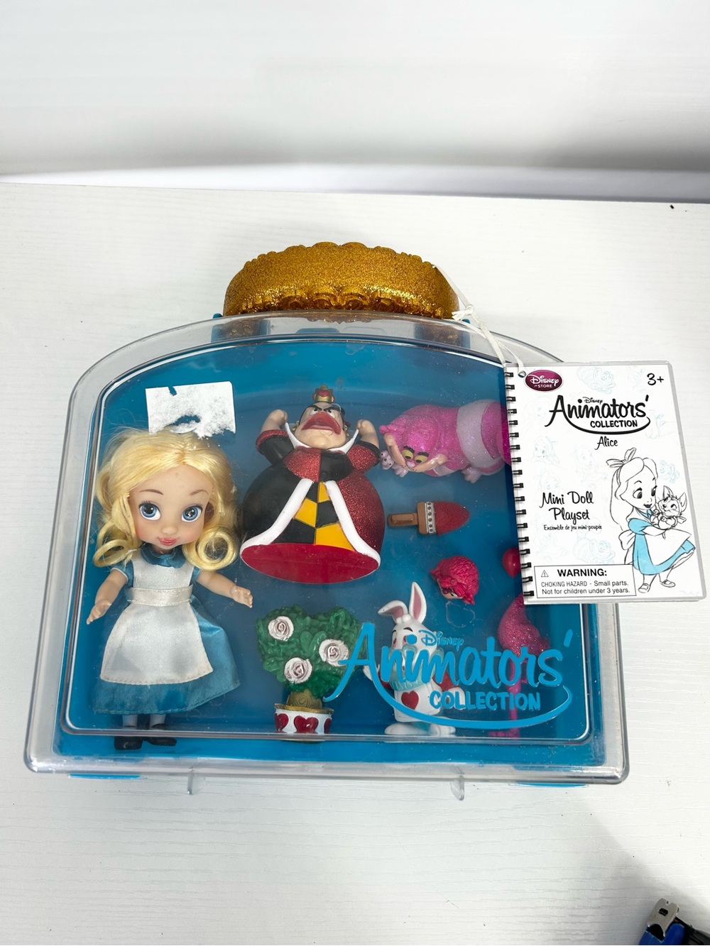 Disney Animators Collection Alice Mini Doll Playset Alice in Wonderland